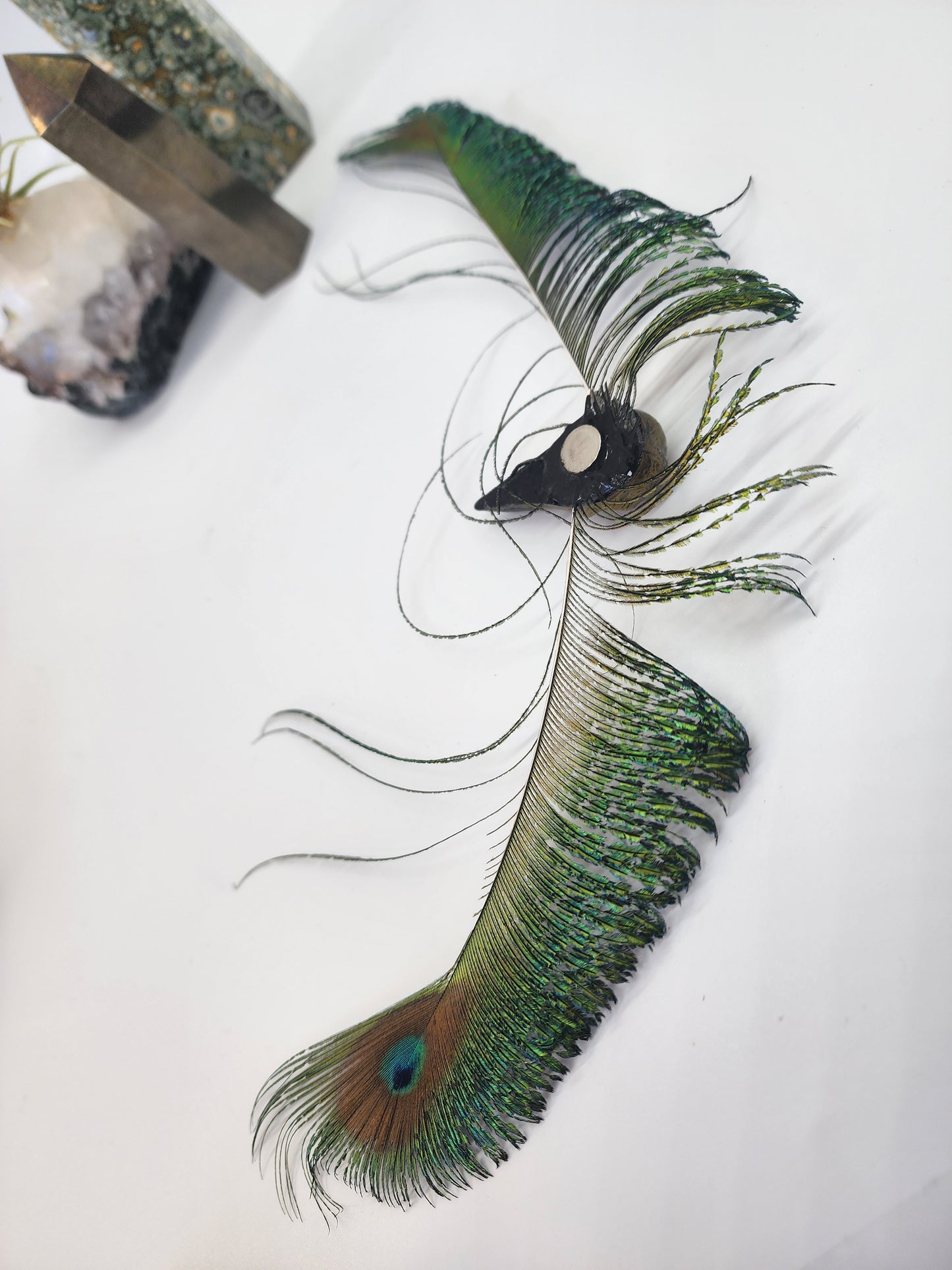 Handmade Forest-Themed Angel Figures, male and female