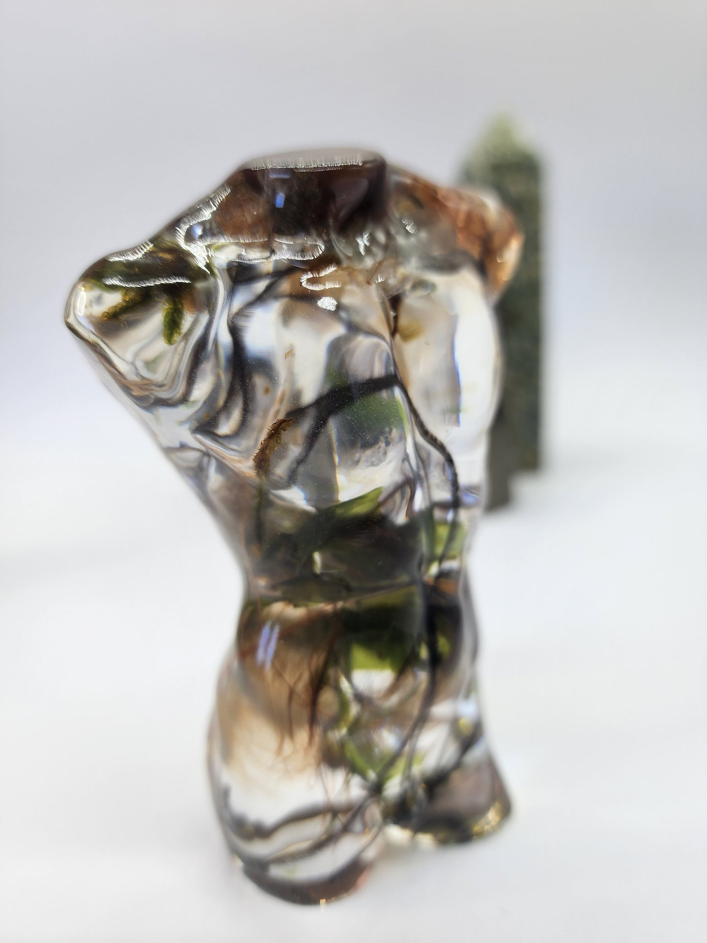 Handmade Forest-Themed Angel Figures, male and female