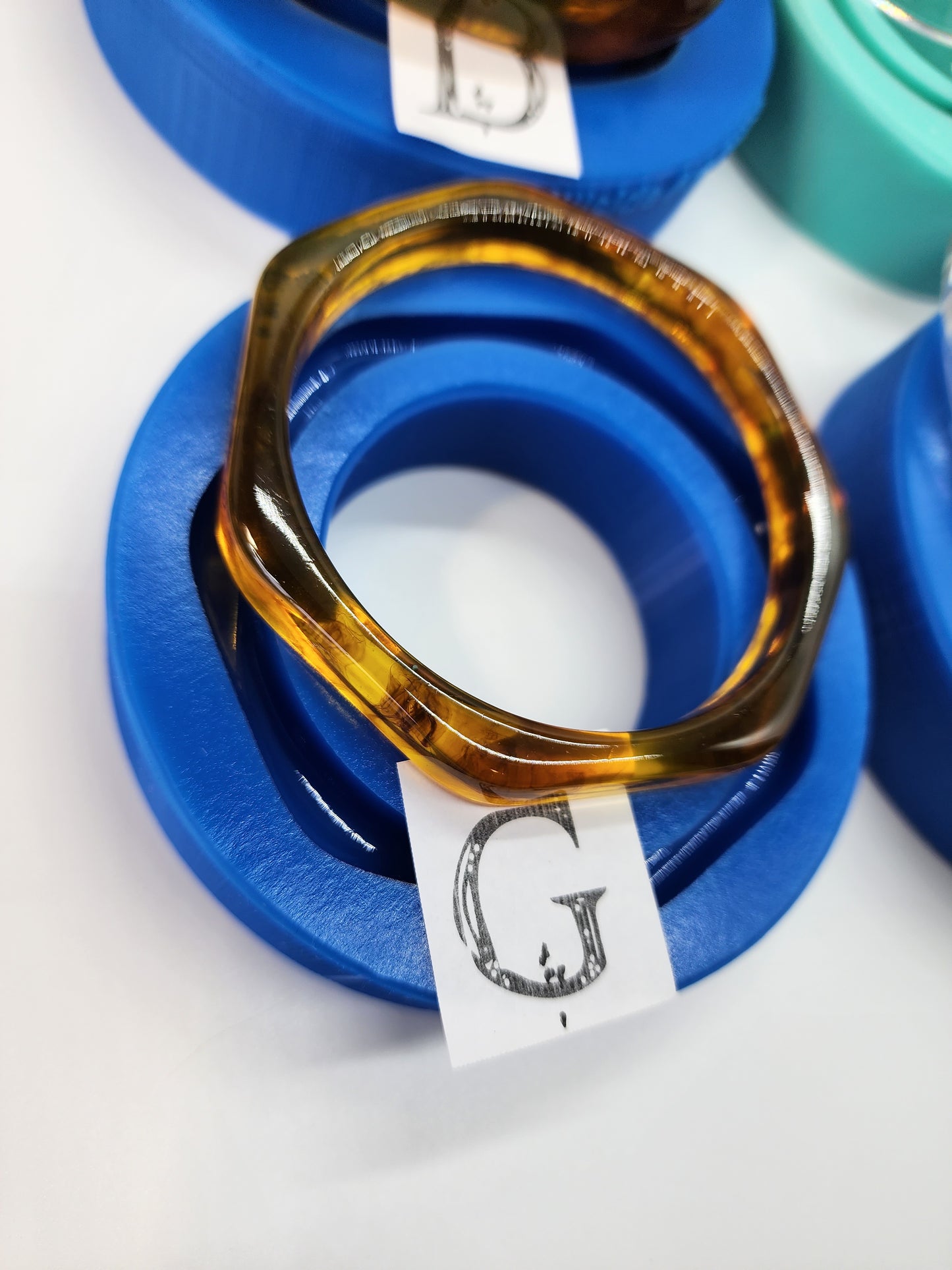 9 Different Bracelet Bangle Style Silicone Moulds. Glossy Finish. Single and Bundle Deal