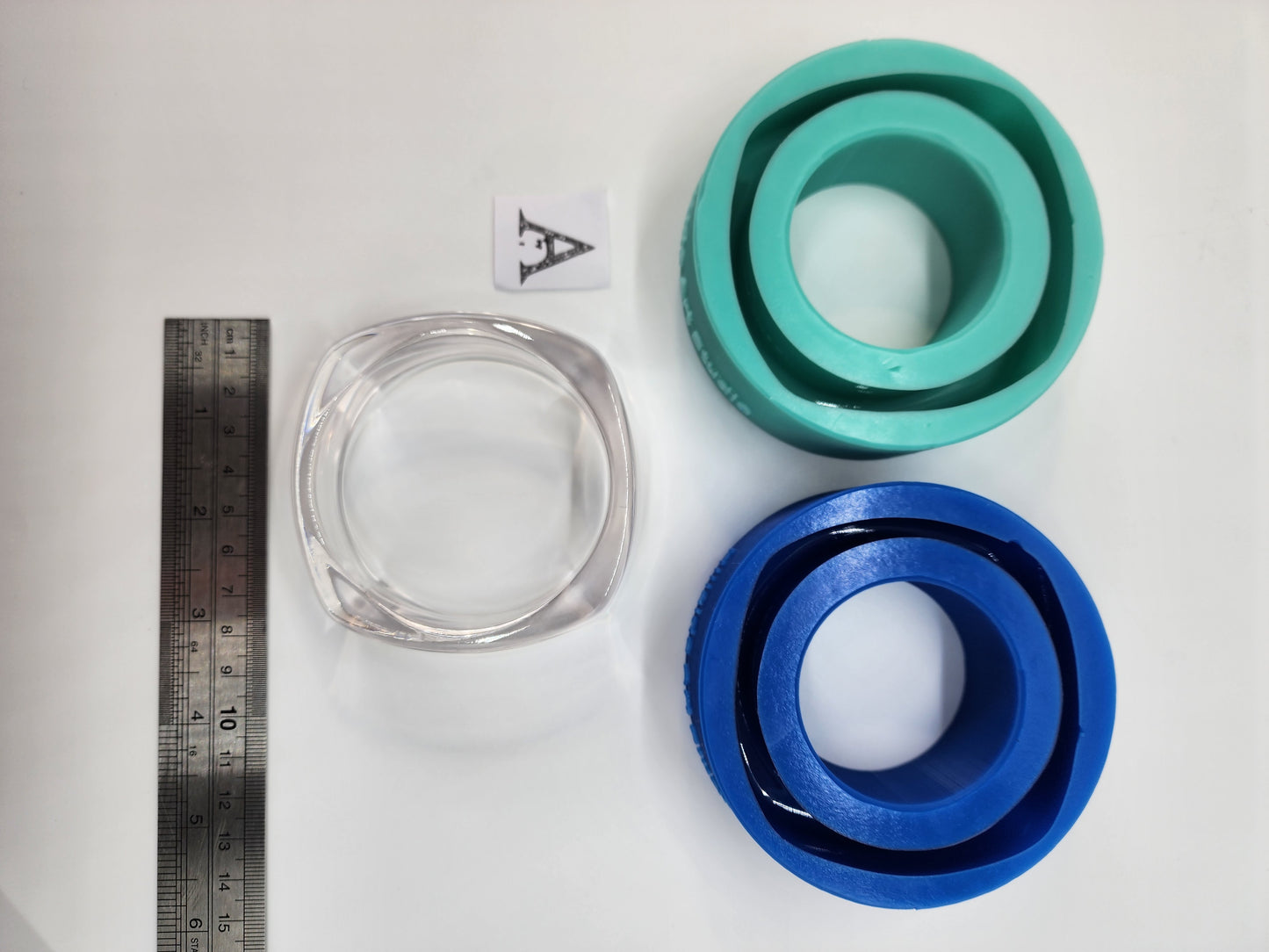 9 Different Bracelet Bangle Style Silicone Moulds. Glossy Finish. Single and Bundle Deal