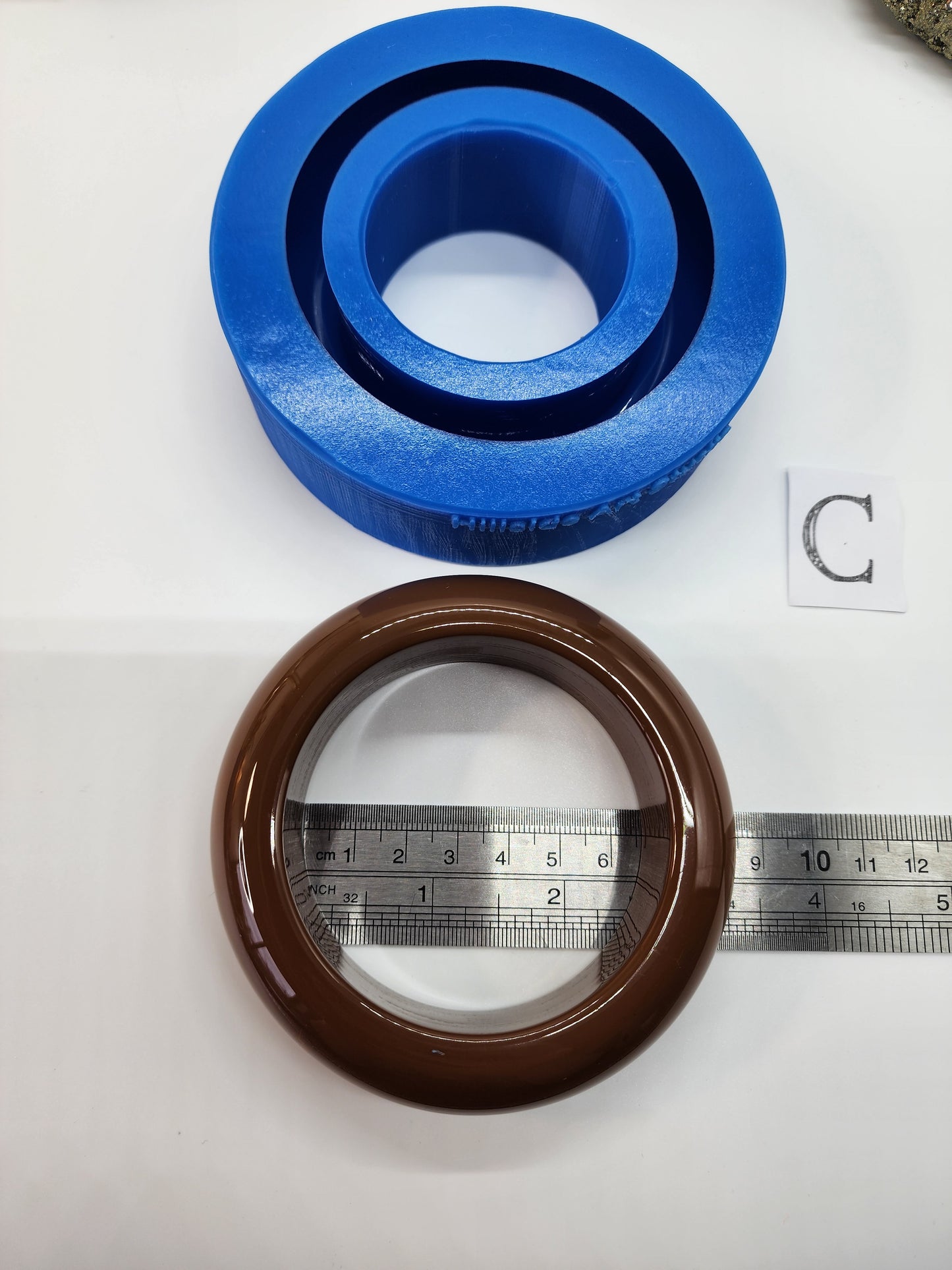 9 Different Bracelet Bangle Style Silicone Moulds. Glossy Finish. Single and Bundle Deal