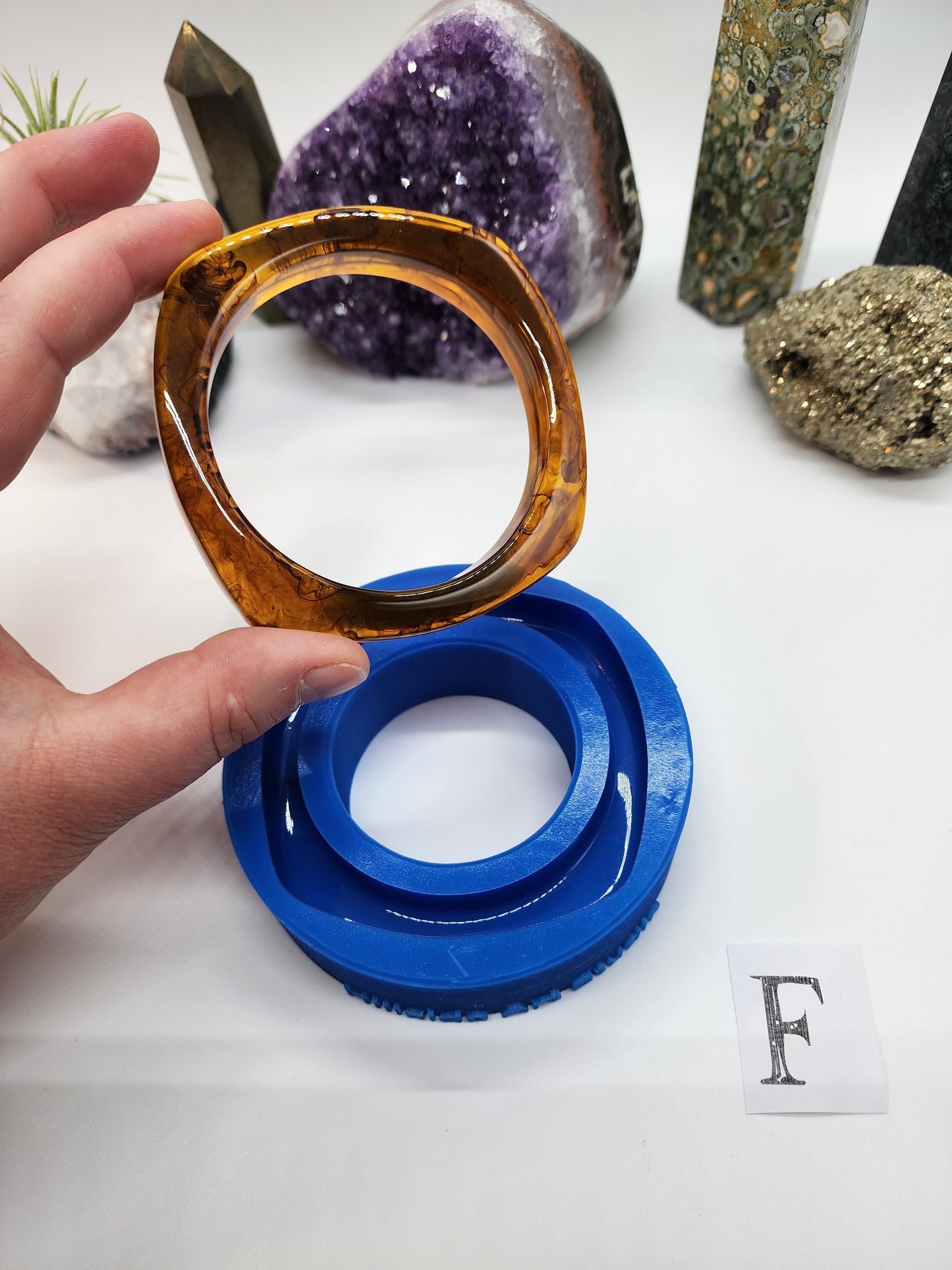9 Different Bracelet Bangle Style Silicone Moulds. Glossy Finish. Single and Bundle Deal