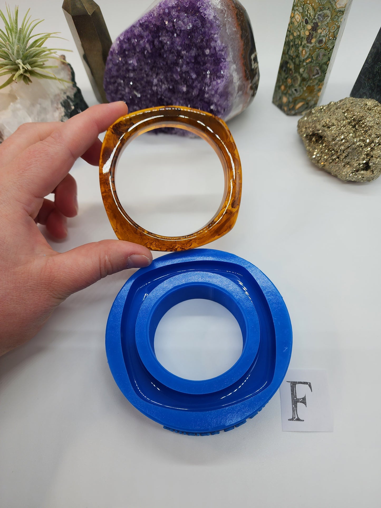 9 Different Bracelet Bangle Style Silicone Moulds. Glossy Finish. Single and Bundle Deal