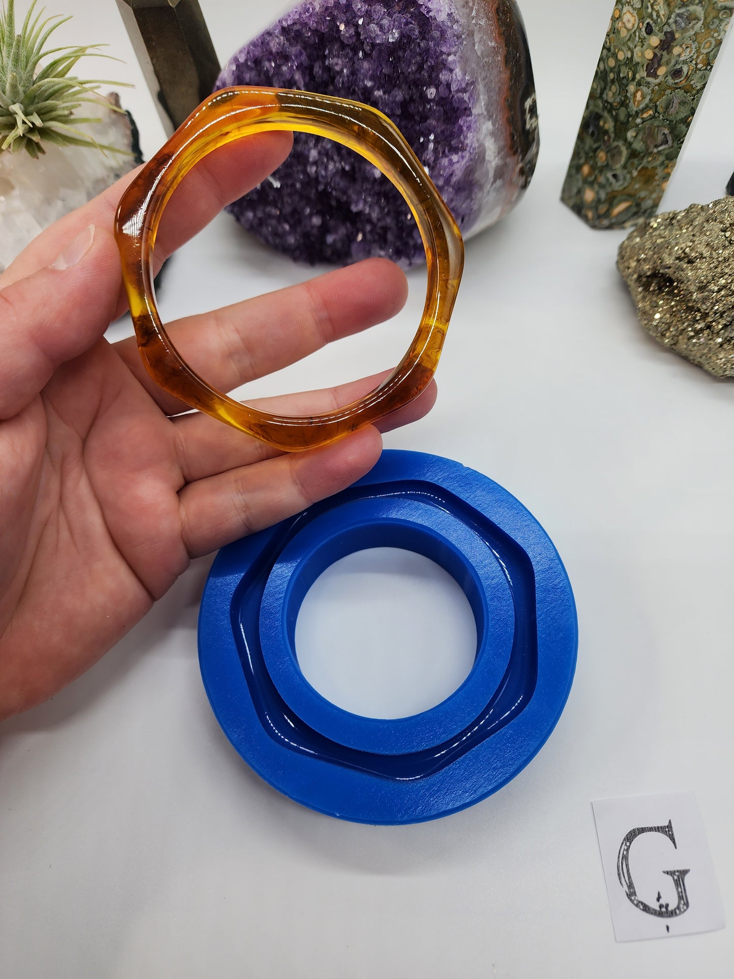 9 Different Bracelet Bangle Style Silicone Moulds. Glossy Finish. Single and Bundle Deal