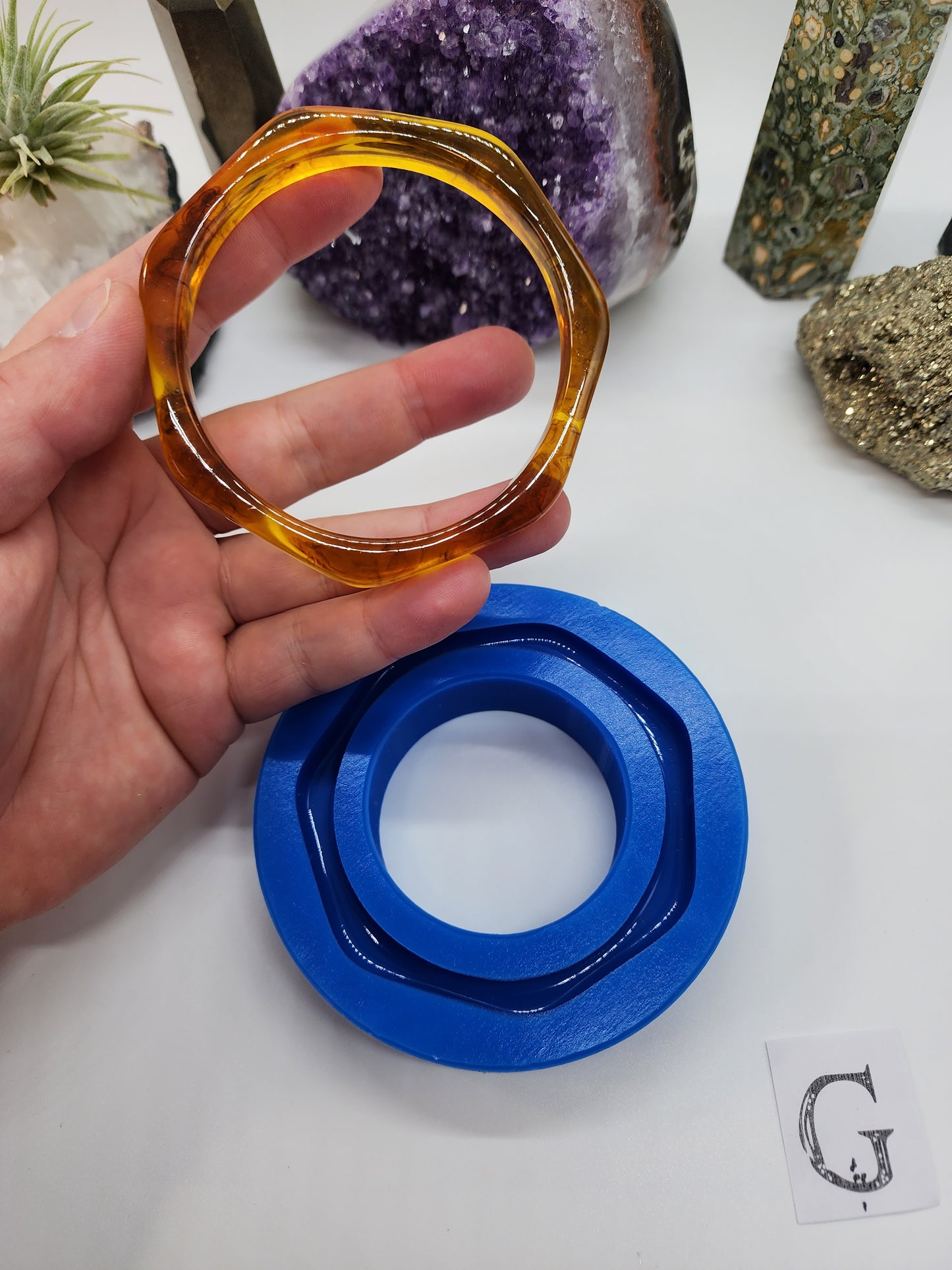 9 Different Bracelet Bangle Style Silicone Moulds. Glossy Finish. Single and Bundle Deal