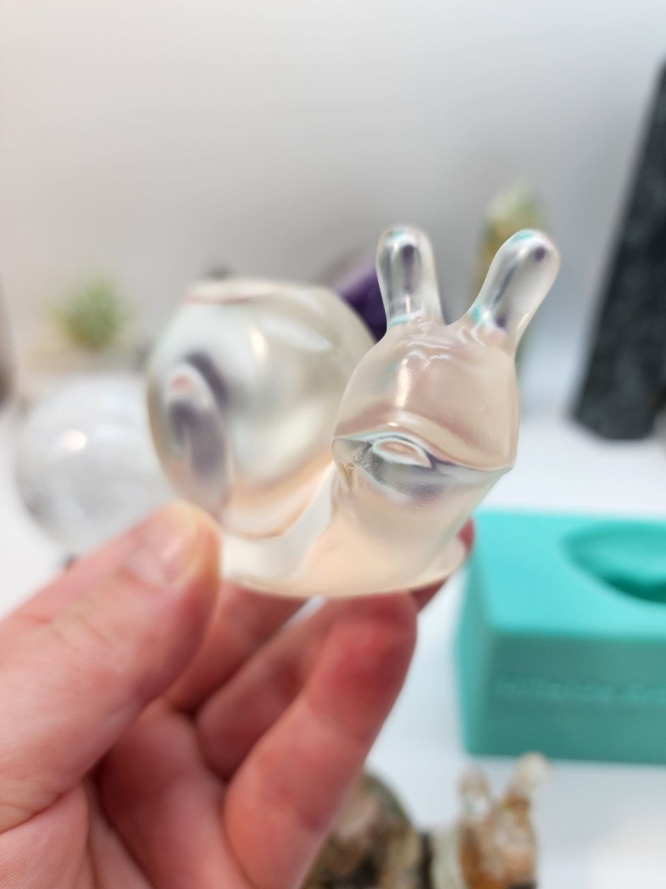 Snail Sphere Stand Silicone Mould