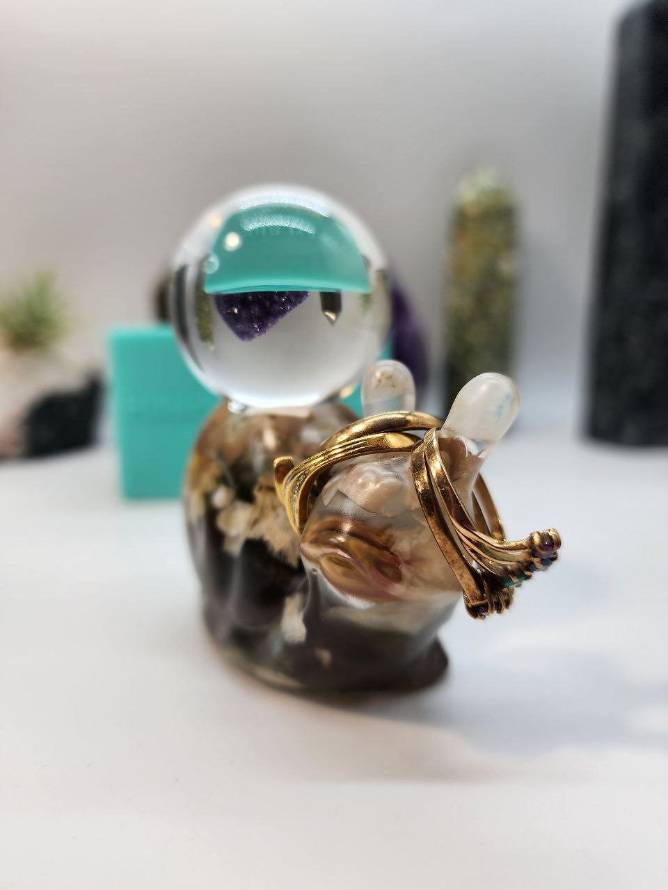 Snail Sphere Stand Silicone Mould