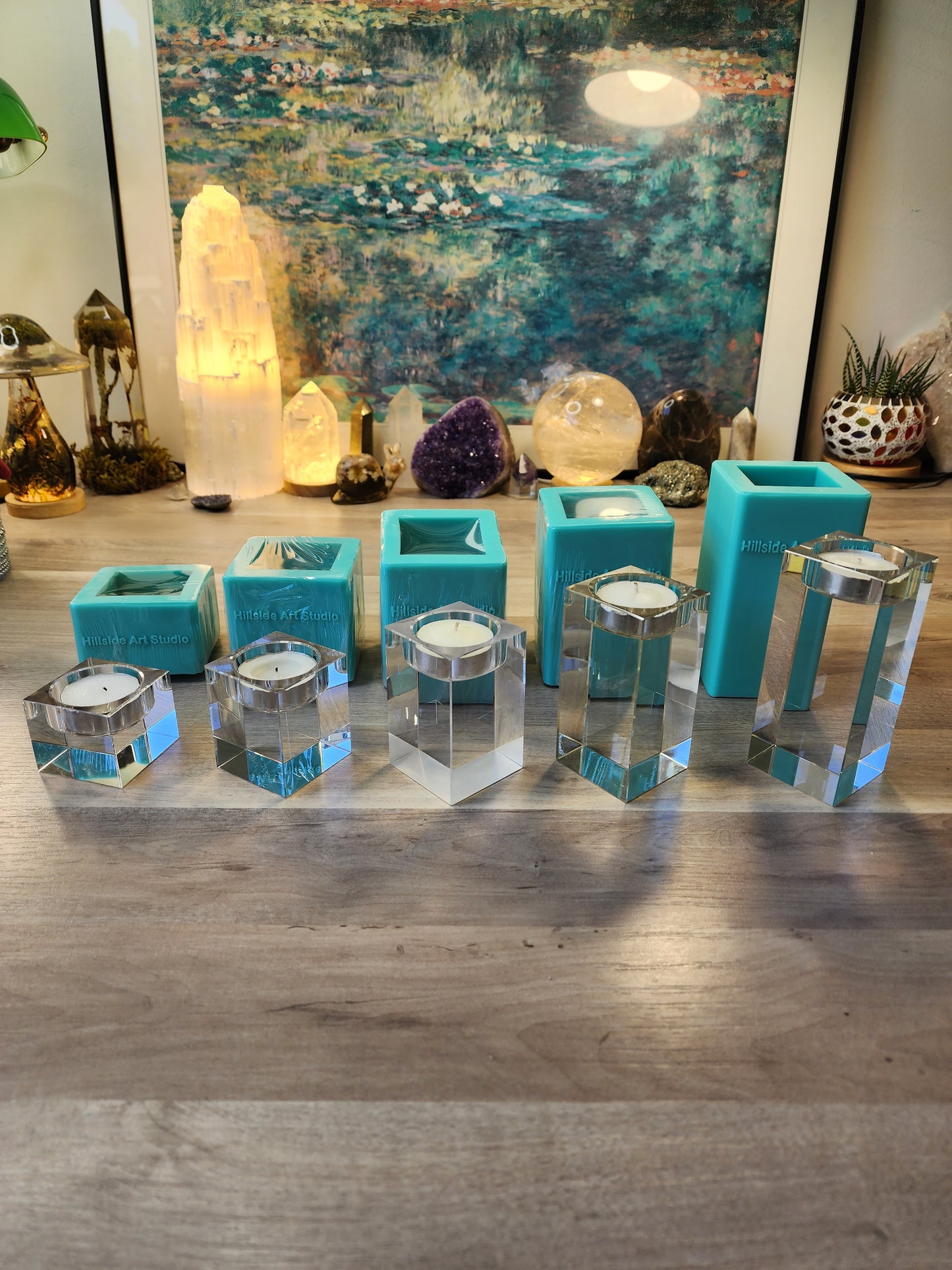 4cm, 6cm, 8cm, 10cm and or 12cm Tea Light Holder Tower/Pillar Silicone Moulds. Individual or Bundle Deal