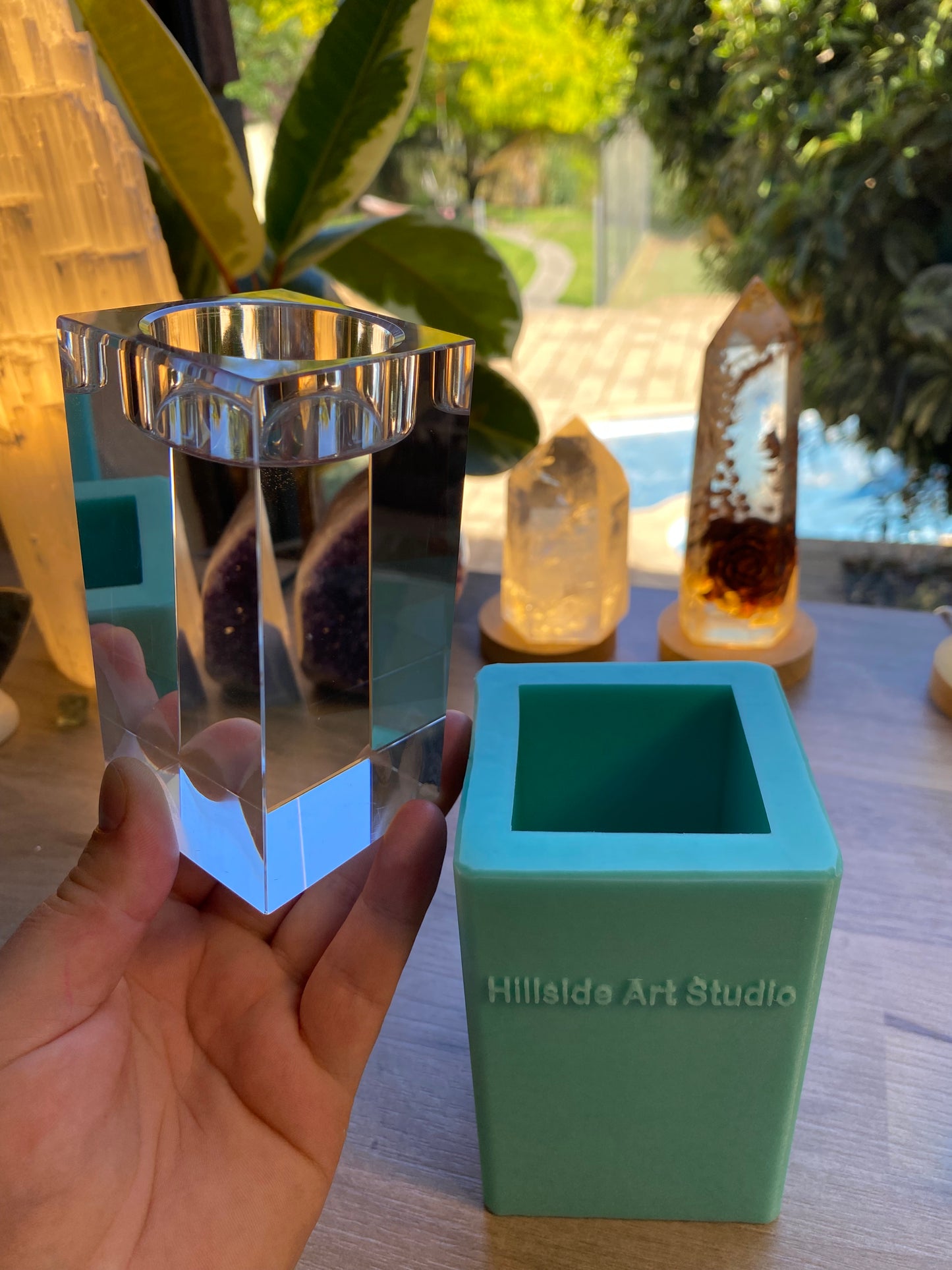 4cm, 6cm, 8cm, 10cm and or 12cm Tea Light Holder Tower/Pillar Silicone Moulds. Individual or Bundle Deal