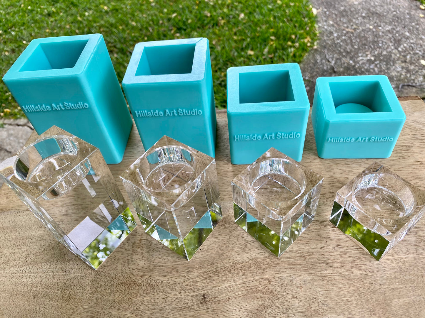 4cm, 6cm, 8cm, 10cm and or 12cm Tea Light Holder Tower/Pillar Silicone Moulds. Individual or Bundle Deal