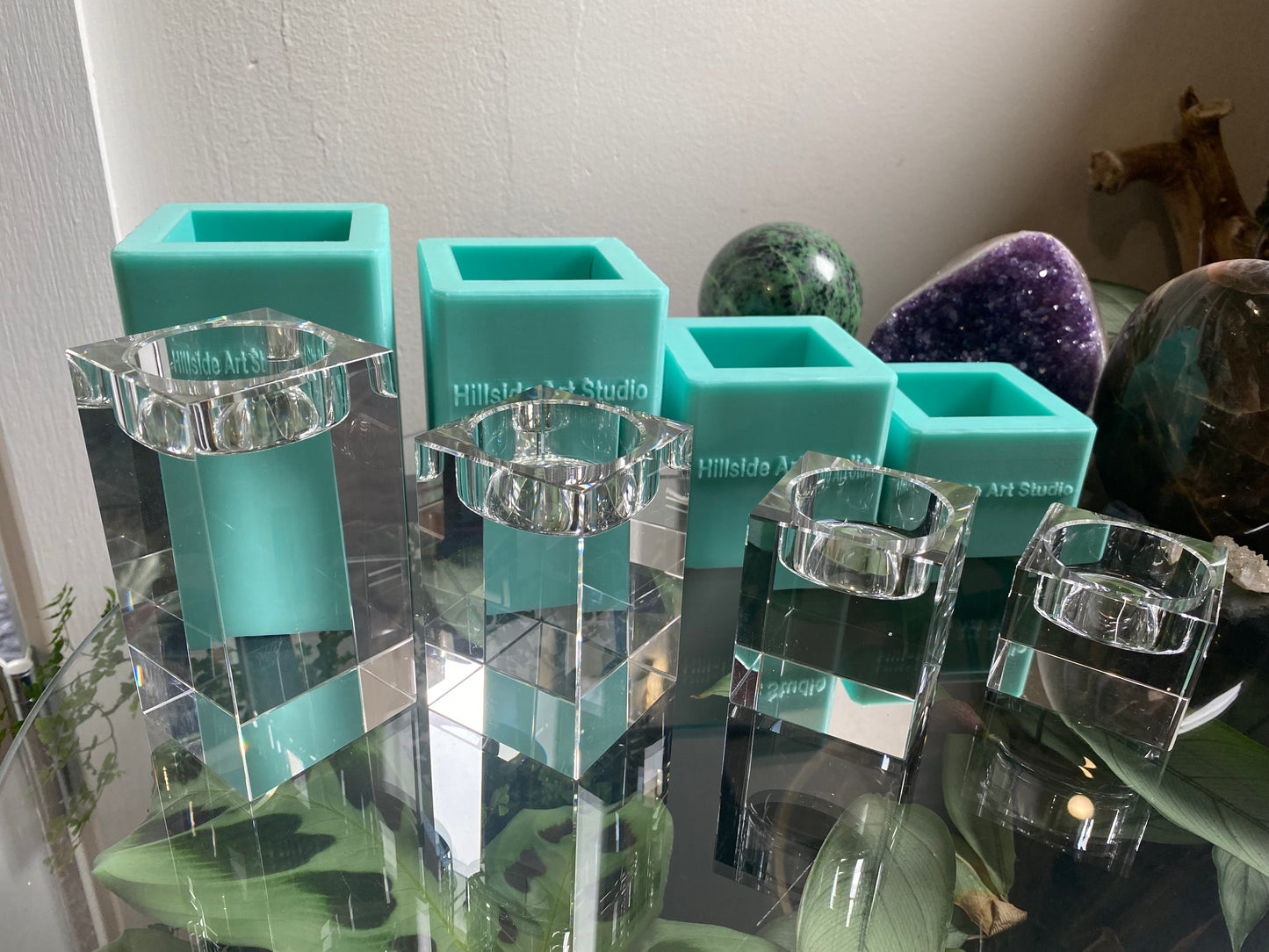 4cm, 6cm, 8cm, 10cm and or 12cm Tea Light Holder Tower/Pillar Silicone Moulds. Individual or Bundle Deal