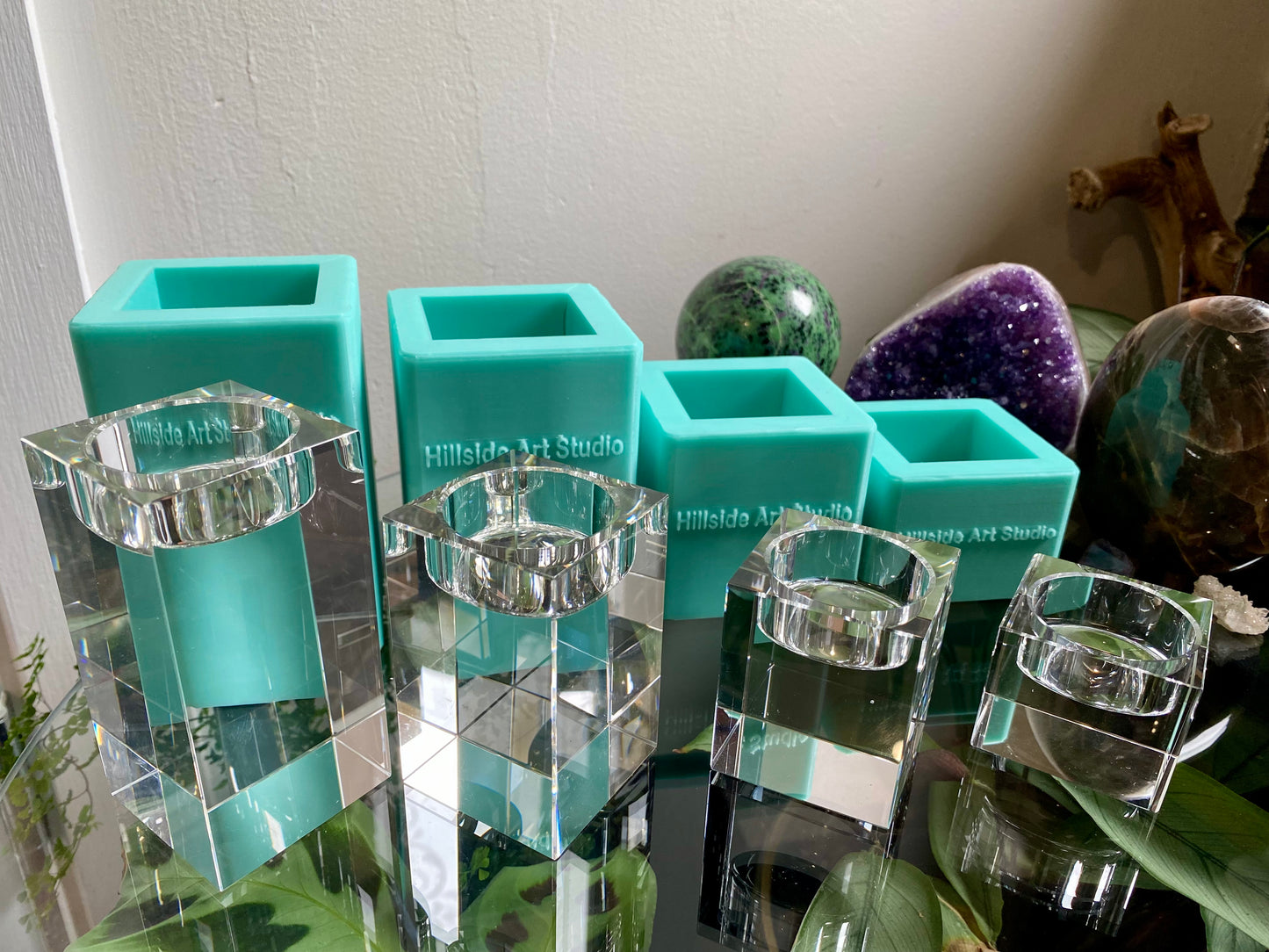 4cm, 6cm, 8cm, 10cm and or 12cm Tea Light Holder Tower/Pillar Silicone Moulds. Individual or Bundle Deal