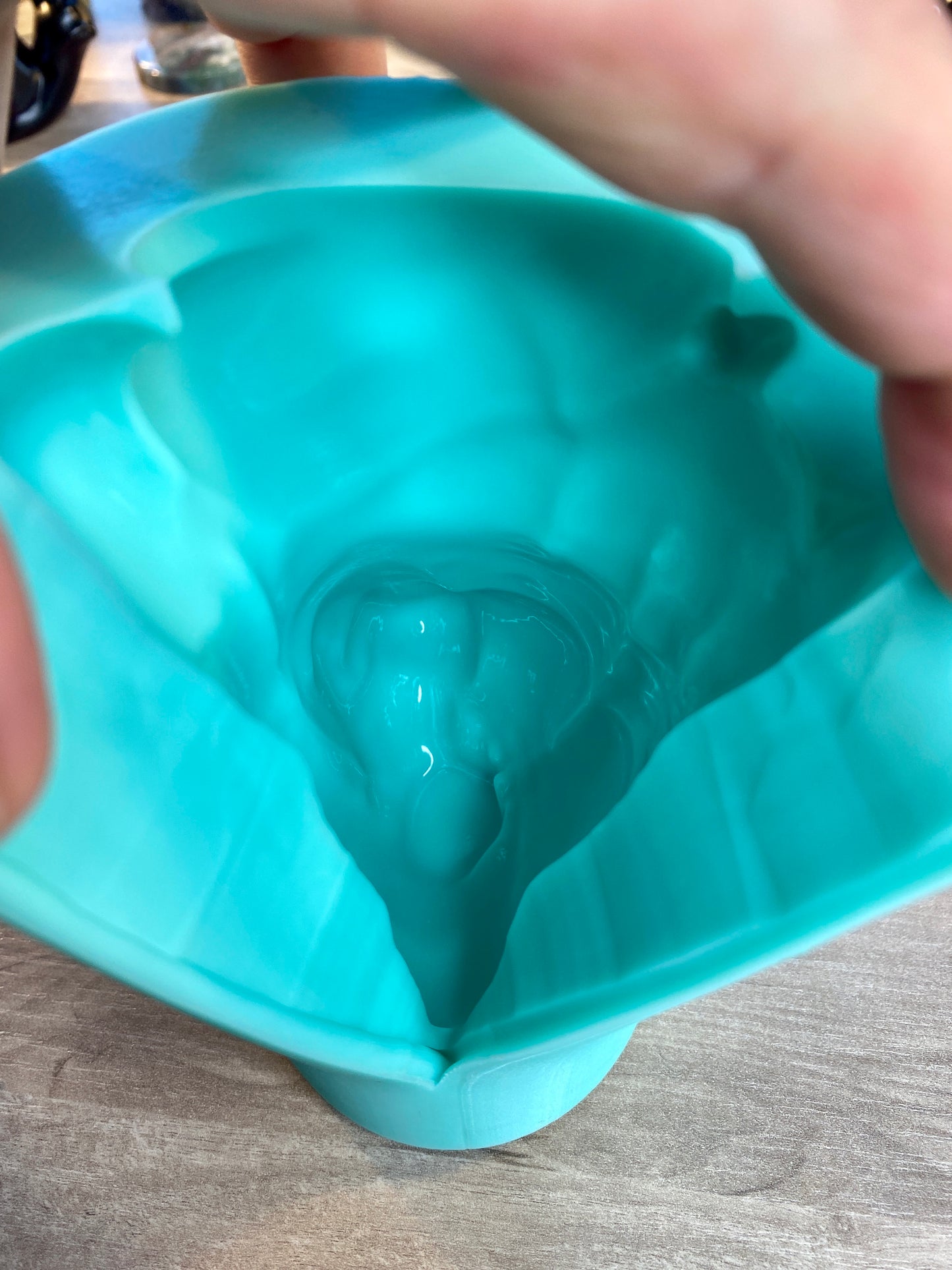 Glossy Silicone Mould of a Male Torso earring, keychain, small and XL statue. 2.5 cm to 17 cm.