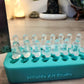 Mini penis palette silicone mould. Make 16 or 2 at once. Food grade silicone option for Ice Cubes, Chocolate, Gummies. Or make your own pair of resin earrings, wax melts, cheeky magnets. Great for hens nights, bachelorette parties, gifts.
