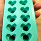 Mini penis palette silicone mould. Make 16 or 2 at once. Food grade silicone option for Ice Cubes, Chocolate, Gummies. Or make your own pair of resin earrings, wax melts, cheeky magnets. Great for hens nights, bachelorette parties, gifts.