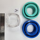 9 Different Bracelet Bangle Style Silicone Moulds. Glossy Finish. Single and Bundle Deal