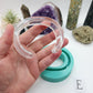 9 Different Bracelet Bangle Style Silicone Moulds. Glossy Finish. Single and Bundle Deal