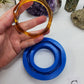 9 Different Bracelet Bangle Style Silicone Moulds. Glossy Finish. Single and Bundle Deal