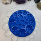 Round Circle Shape; XL Cabochon Palette Silicone Mould - 26 Piece. Large sizes. Make many resin earrings or pendants in one pour!