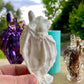 Glossy Finish Silicone Mould of a Fallen Angel/Winged Goddess. LARGE and SMALL Sizes 10 cm and 16 cm tall