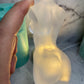 Silicone Mould of a Matte finish goddess. 9.6 cm tall. More detailed version for Candles, Jesmonite, Concrete, etc.