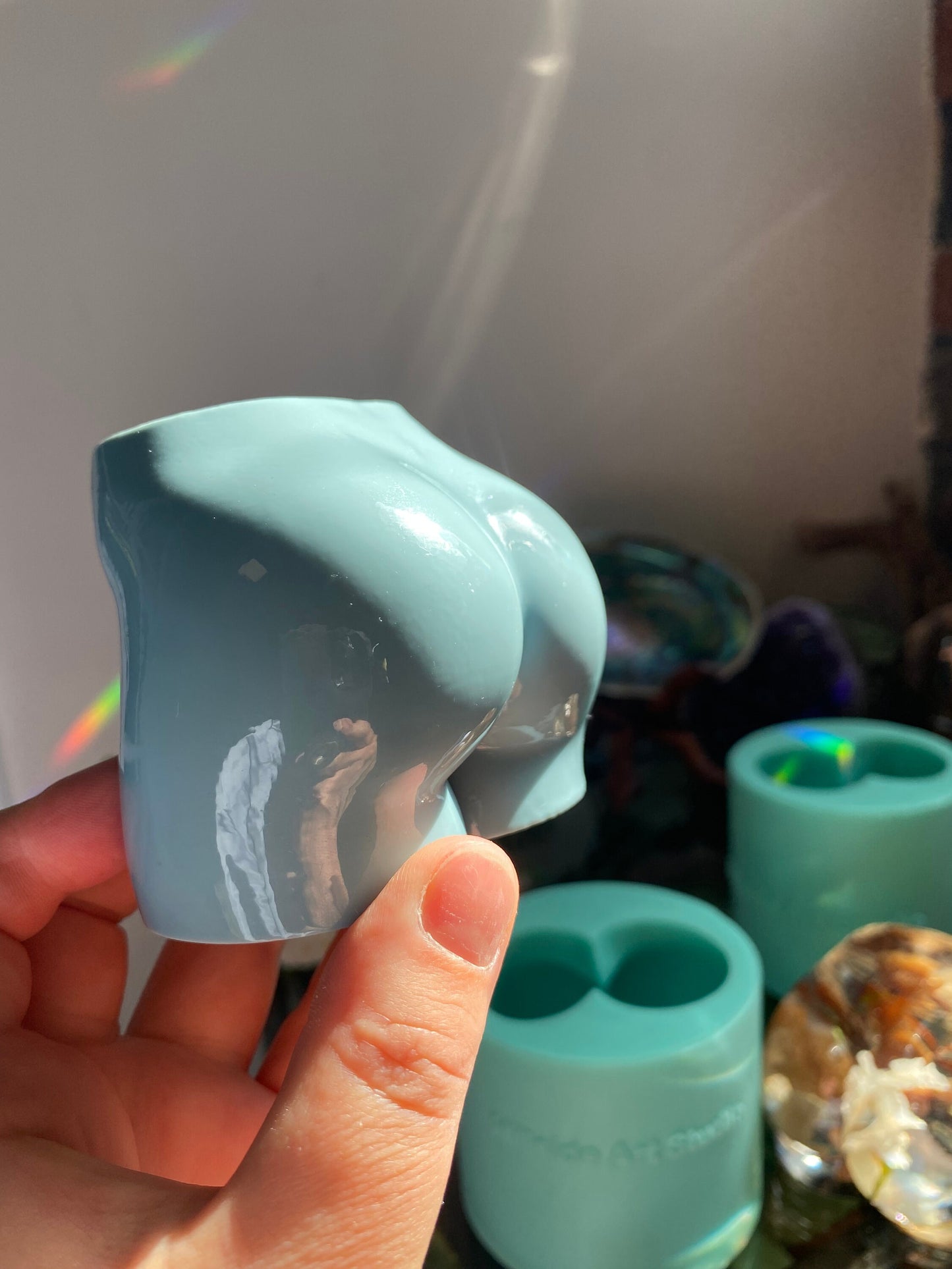 Glossy Goddess Butt Silicone Mould