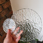 Textured 10 cm and 20 cm Wide Glossy Round Coaster and Centre Piece/Wall Hanging Silicone Mould. Single or Bundle Deal Sets