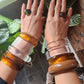 9 Different Bracelet Bangle Style Silicone Moulds. Glossy Finish. Single and Bundle Deal
