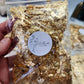 Gold Leaf Metallic Flakes. Containers or Bags