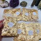 Gold Leaf Metallic Flakes. Containers or Bags