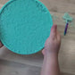 Textured 10 cm and 20 cm Wide Glossy Round Coaster and Centre Piece/Wall Hanging Silicone Mould. Single or Bundle Deal Sets