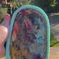Large Pill Tray Silicone Mould with Deep Back for whole floral layering.