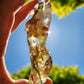 Goddess Figure Silicone Mould in an Arms Up Pose called “Rubi”. Glossy Finish.