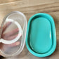 Large Pill Tray Silicone Mould with Deep Back for whole floral layering.