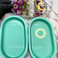 Large Pill Tray Silicone Mould with Deep Back for whole floral layering.