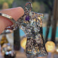 Glossy Silicone Mould of a Male Torso earring, keychain, small and XL statue. 2.5 cm to 17 cm.