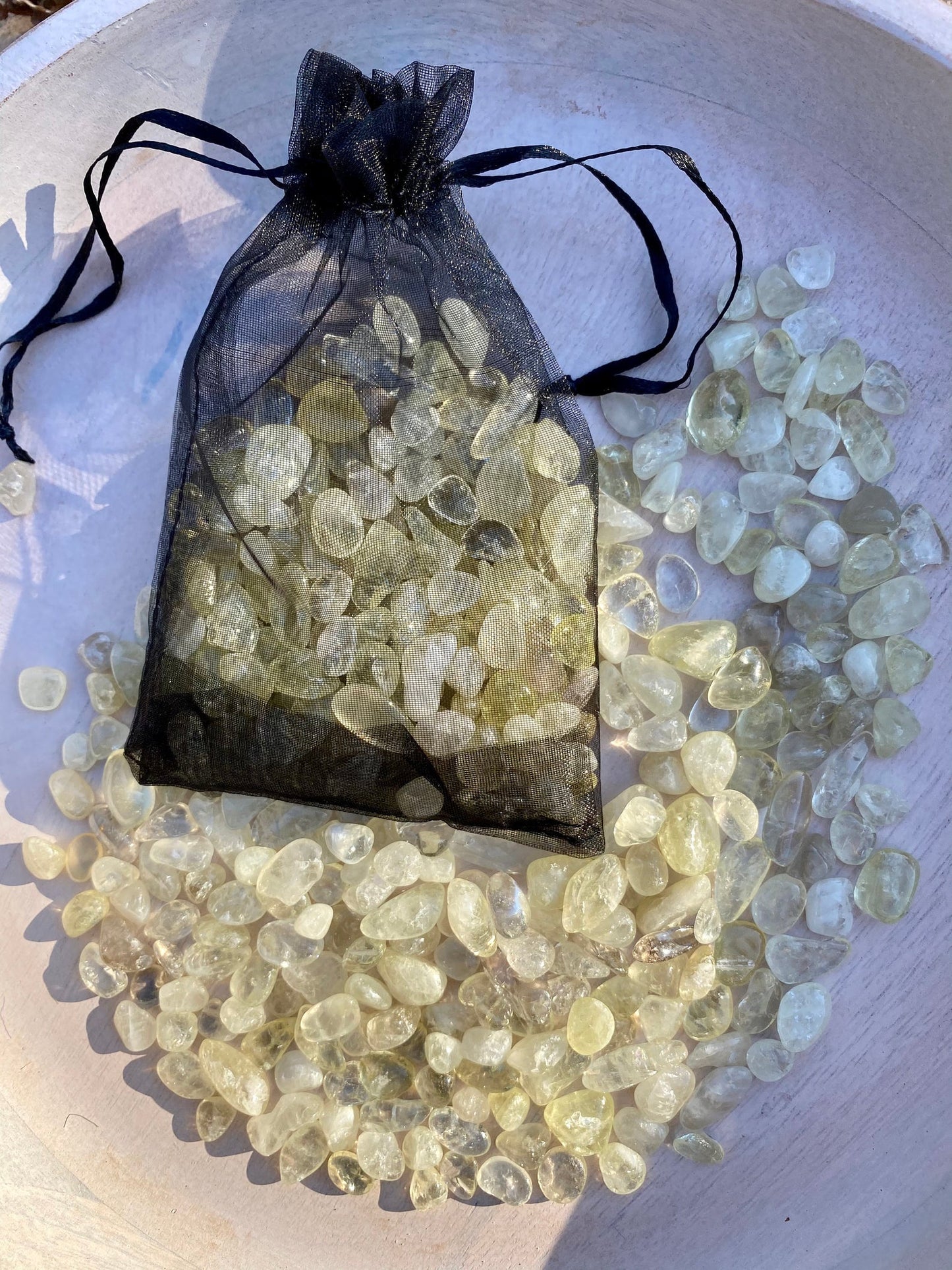 Citrine Crystal Chips - 150g per bag