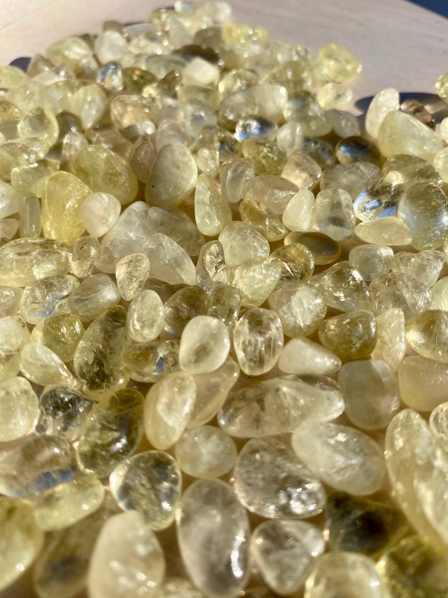 Citrine Crystal Chips - 150g per bag