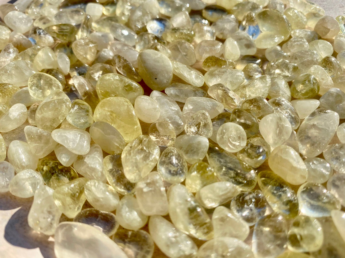 Citrine Crystal Chips - 150g per bag