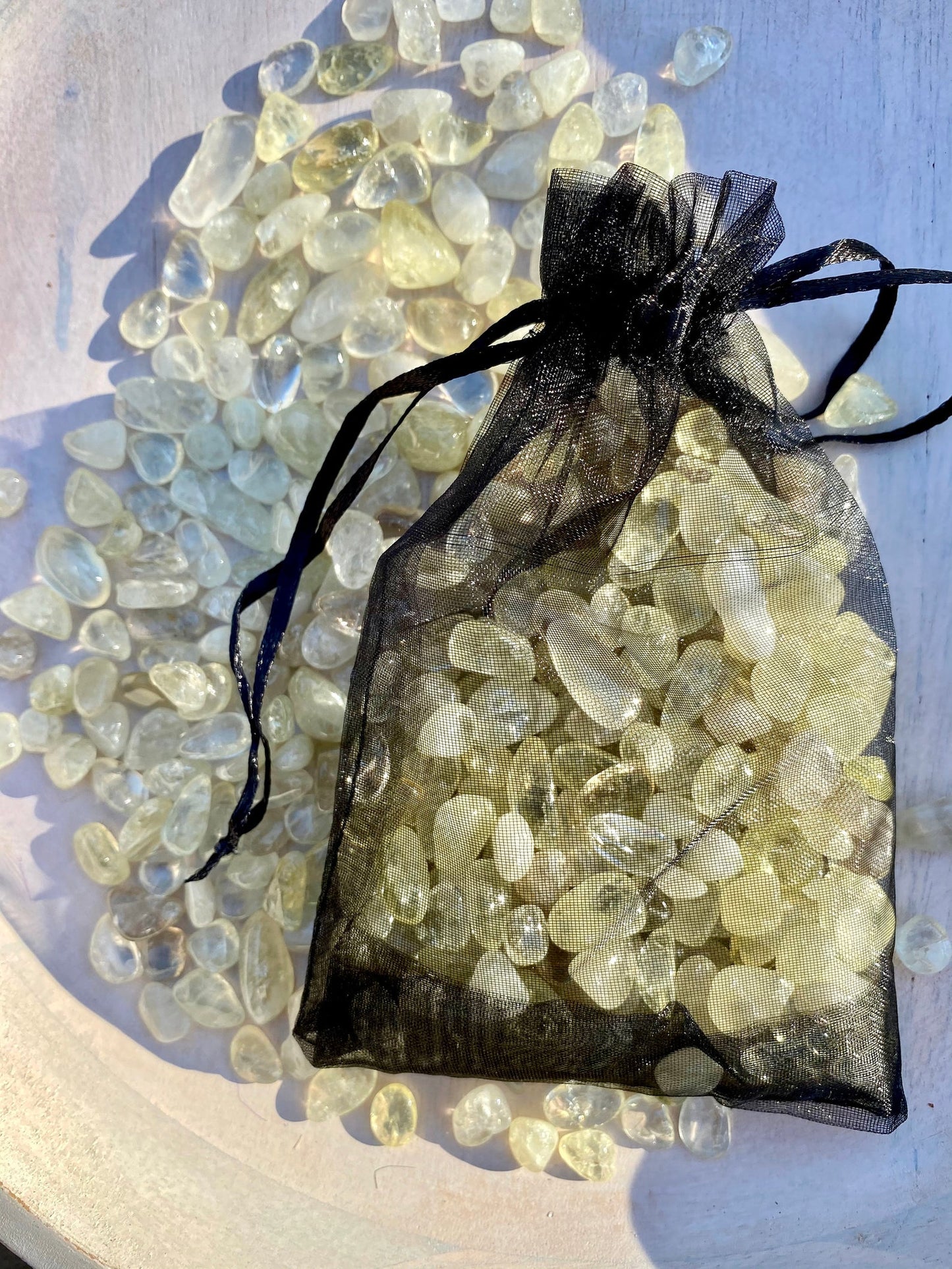 Citrine Crystal Chips - 150g per bag