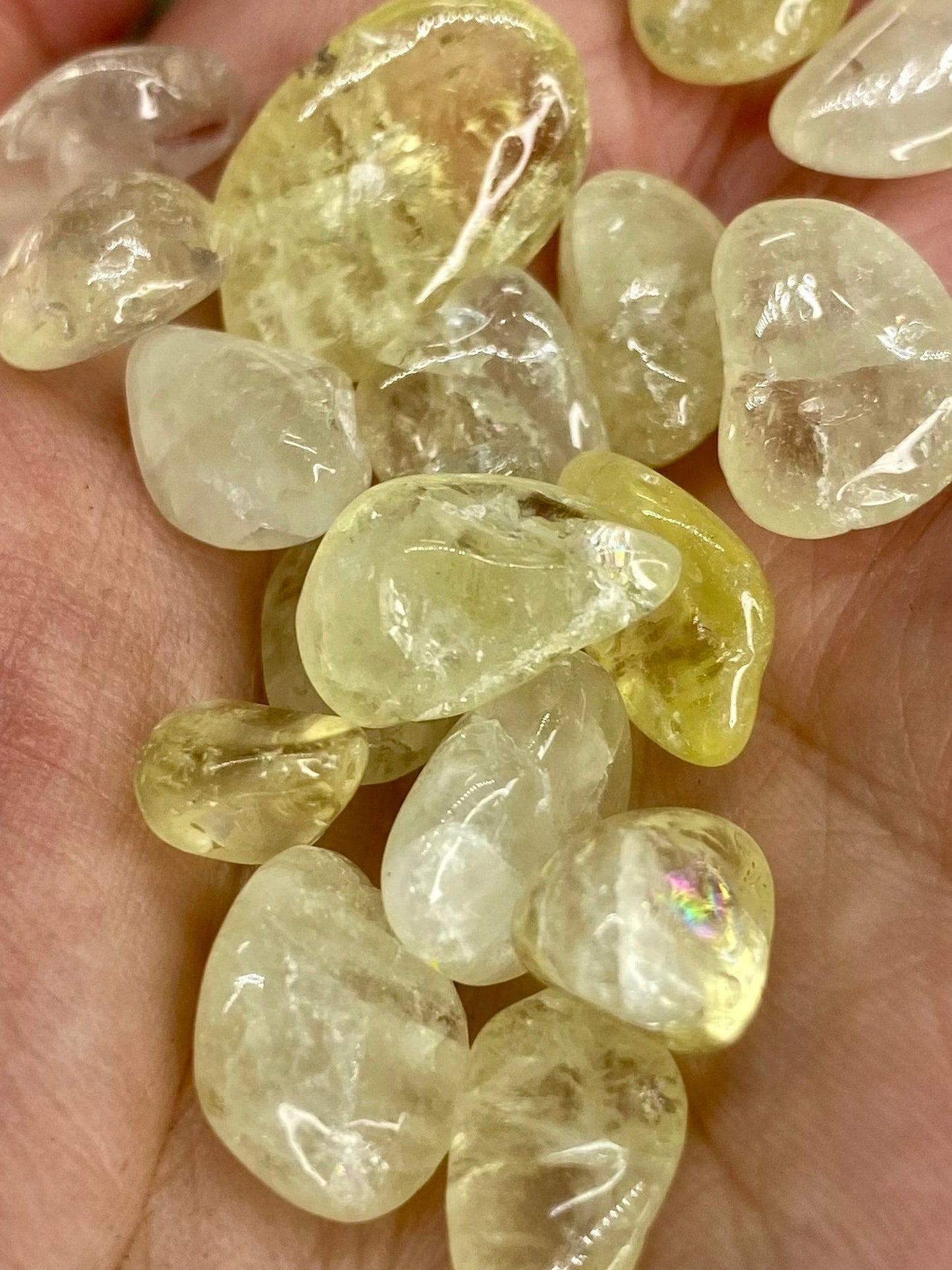 Citrine Crystal Chips - 150g per bag