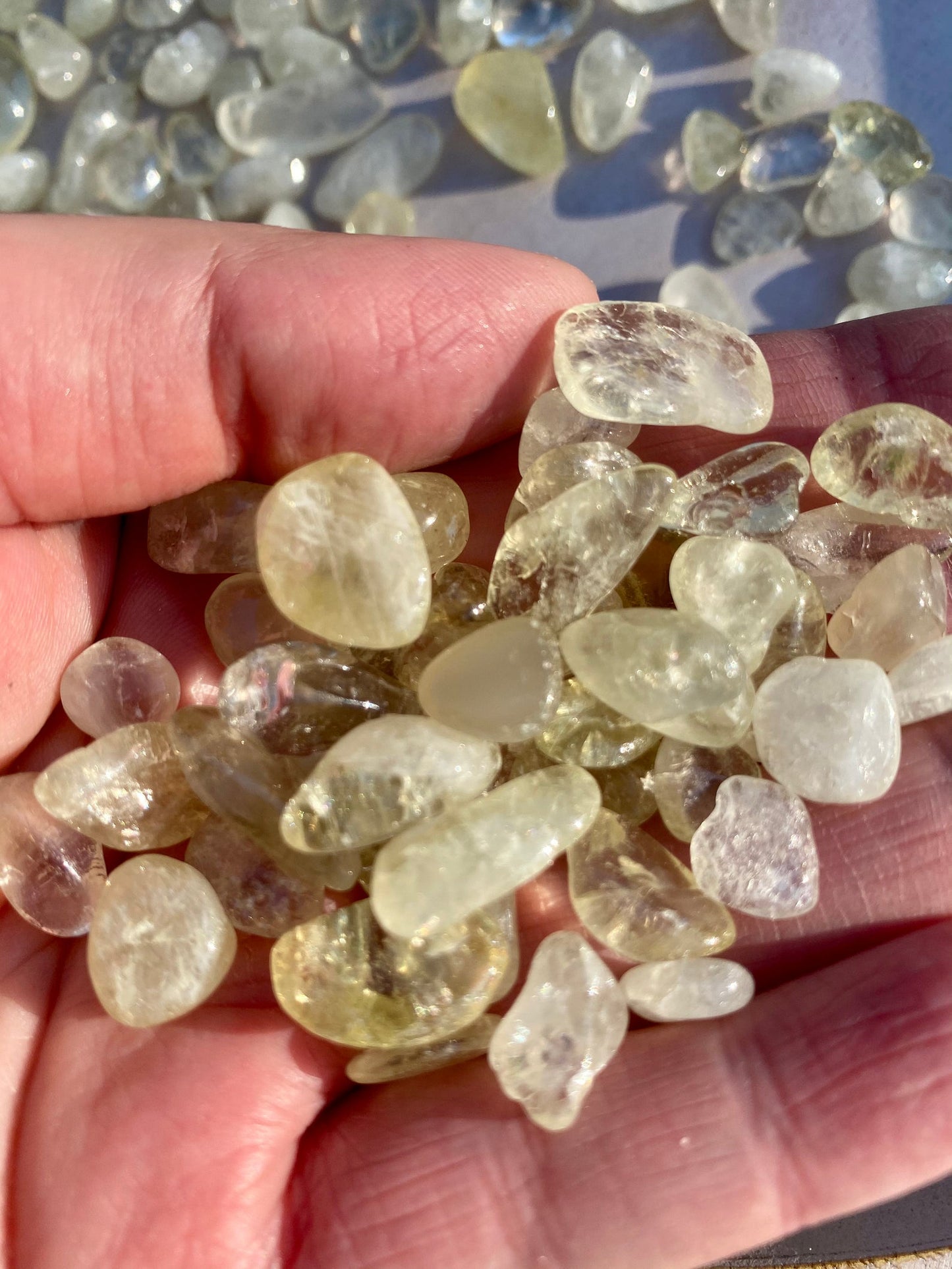 Citrine Crystal Chips - 150g per bag