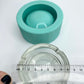 Glossy Ashtray Handmade Silicone Mould. Thick walls. Perfect for Resin and Concrete Ashtrays. Designed for easy demould