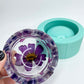 Glossy Ashtray Handmade Silicone Mould. Thick walls. Perfect for Resin and Concrete Ashtrays. Designed for easy demould