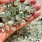 Green Quartz Crystal Chips - 150g.