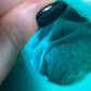 Lotus Flower Geode Crystal Handmade Silicone Mould. Holds Crystal balls or mini ring and trinket holder.