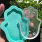 Handmade Silicone Mould Mandala pattern Hamsa Hand with protection eye. Shallow Trinket Dish/Incense Holder