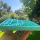 Square/Diamond Cabochon Palette Silicone Mould - 69 Pieces - various sizes.