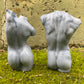 Glossy Silicone Mould of a Male Torso earring, keychain, small and XL statue. 2.5 cm to 17 cm.