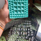 Square/Diamond Cabochon Palette Silicone Mould - 69 Pieces - various sizes.